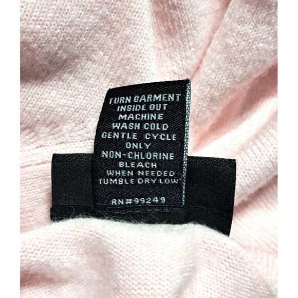 VIntage 1993 Maggie Barnes Womens 2X Pink Beaded Sweater Sequin Floral Plus Size - Picture 9 of 9